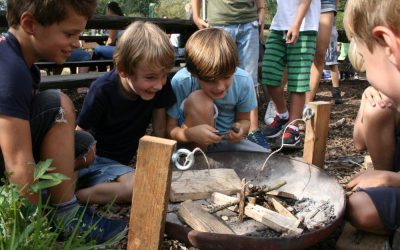 Vuurproef tijdens Expeditie Robinson Kinderfeestje Almere