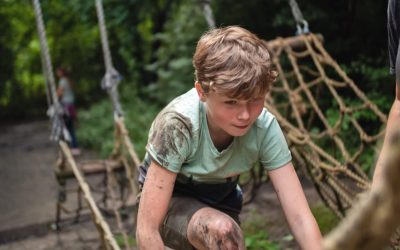 Uitdagend-low-rope-parcours-kinderfeestje