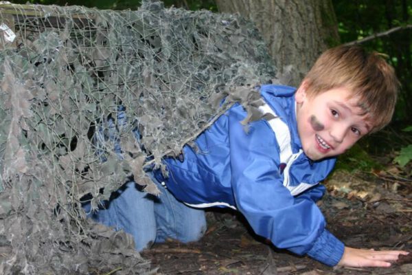 Mini kinderfeestje survival najaar