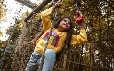 Outdoor-kinderfeestje-herfst-touwwand